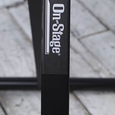 On Stage KS7190 Classic Single X Metal Keyboard Stand Adjustable Height & Width image 4