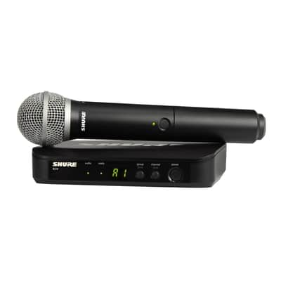 Shure BLX24/PG58 Wireless Vocal System with PG58 Microphone, H9 Frequency Band image 1