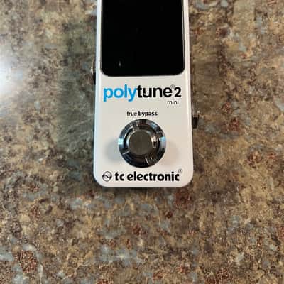 TC Electronic PolyTune Mini Tuning Pedal 2010s - White image 1