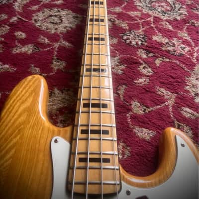 1973 Fender Jazz Bass with Maple Fretboard - Natural - With Original Case image 6