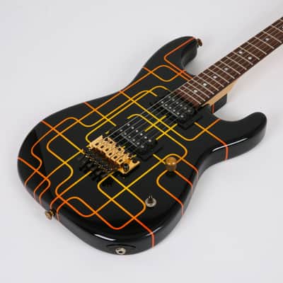 Charvel USA Custom San Dimas Schematic Graphic Unique Design Electric Guitar image 9