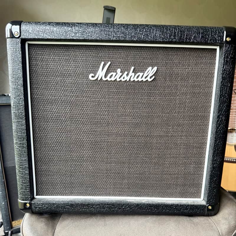 Marshall MX112R 80-Watt 1x12" Guitar Speaker Cabinet 2012 - Present - Black image 1