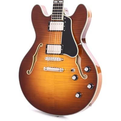 Eastman T486 Thinline Goldburst w/Seymour Duncan Humbuckers image 2