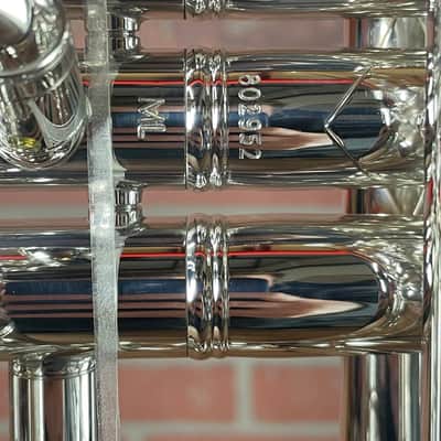 Bach Stradivarius 190S72X Professional Bb Trumpet - Silver Plated image 6