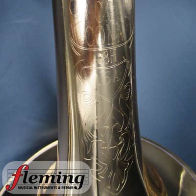 Conn 88H Gold Brass Bell w/ Greenhoe Rotor Assembly image 8