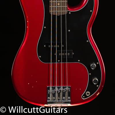 Fender Nate Mendel Precision Bass Rosewood Fingerboard Candy Apple Red (739) image 3