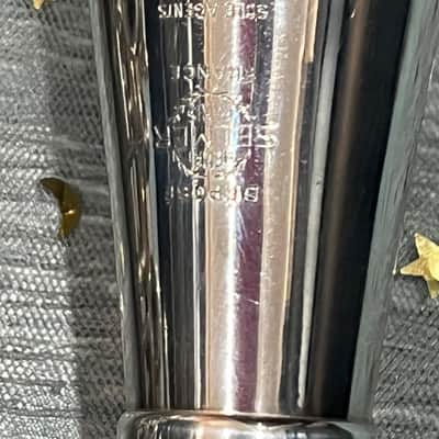 Selmer Depose Metal Silver Bb 1930 - Silver Clarinet image 2