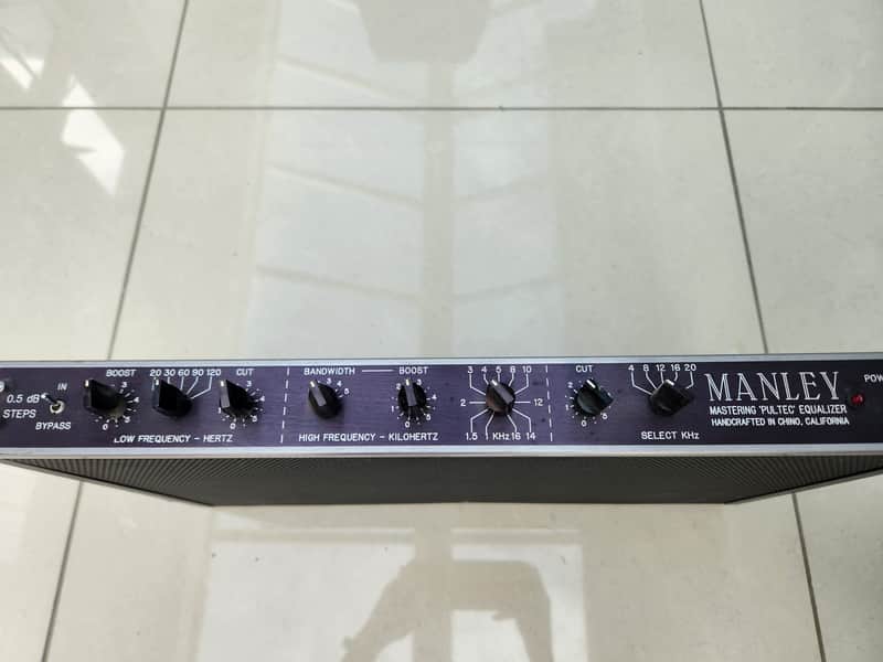 Manley Labs Enhanced Pultec EQP1A 2015 - black/silver image 1