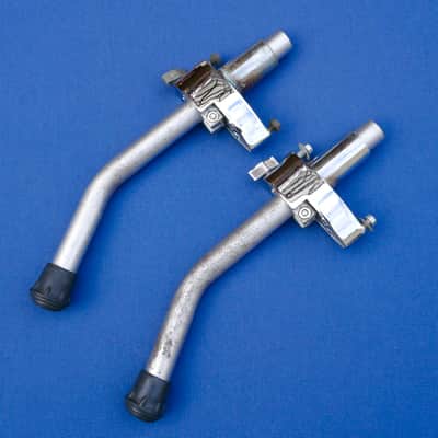 Rogers Memrilock Bassdrum Spurs Legs Brackets Set Of 2 Big R XP8 nr 2 image 1