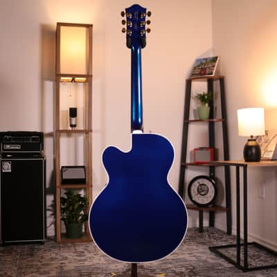 Gretsch G6120TG Players Edition Nashville - Ebony Fingerboard, Azure Metallic image 18