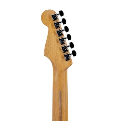 Fender American Acoustasonic Stratocaster Guitar w/Bag, Natural, US223XXXX image 9