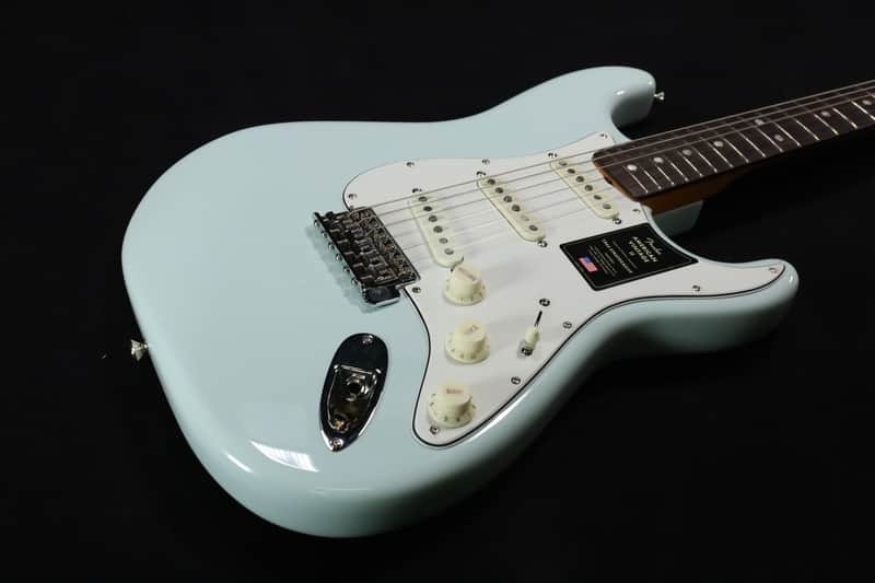 Fender American Vintage 1965 Stratocaster Round-Lam Rosewood Fingerboard Sonic Blue 670 image 1