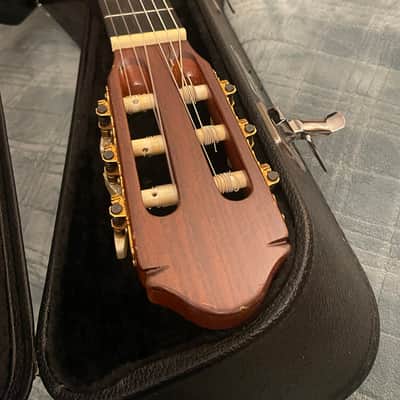 Manuel Raimundo Hand Built N660-E  Acoustic ( Bone saddle & Nut ) 3steel+3 Nylon Strings Flamenco Classical 1980's to 2000's  - Thin Gloss Coate image 12
