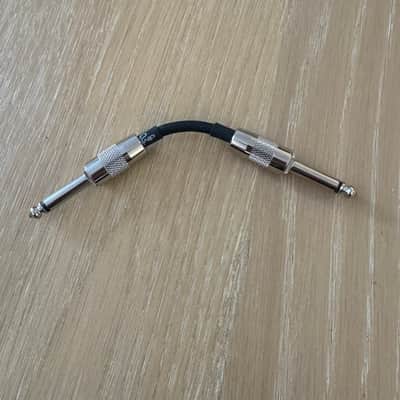Divine Noise Teenie Stubby Straight 3 Inch Patch Cable - Black image 1