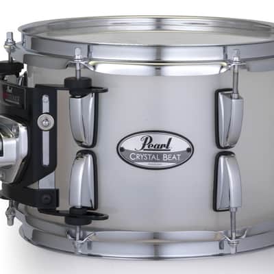 Pearl Crystal Beat Frosted 12x8" Rack Tom Tom Drum Acrylic CRB1208T/C733 | NEW | Authorized Dealer image 1
