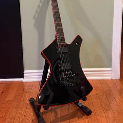 Washburn A20V Stage Series Electric Guitar RARE Black/Red Original OHSC Vintage image 2