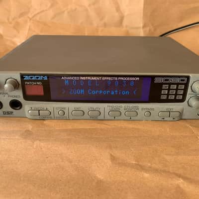 Zoom 9030 Advanced Instrument Effects Processor 90s VGC | Reverb