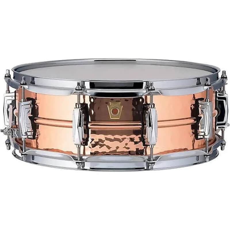 Ludwig LC660K Hammered Copper Phonic 5x14" Snare Drum image 1