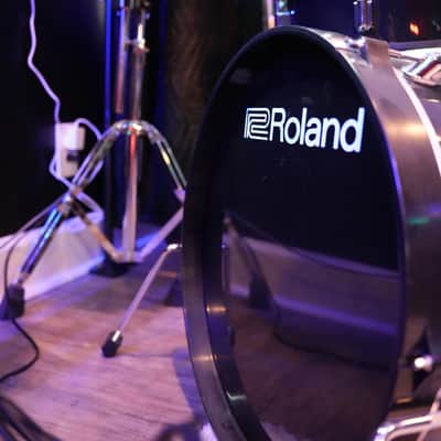 Roland VAD307 Acoustic Design Series Electronic V-Drum Kit 2022 - Present - Black image 10