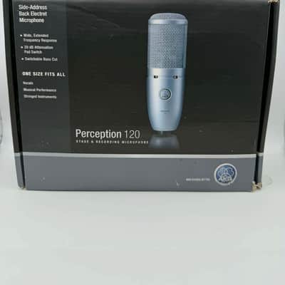 AKG Perception 120 Medium Diaphragm Cardioid Condenser Microphone 2000s - Light Blue image 5