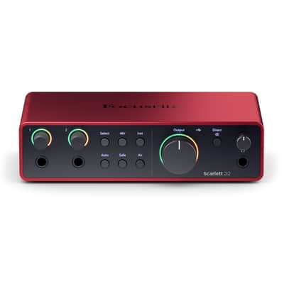 Focusrite Scarlett 2i2 Studio 4th Gen with CM25 MKIII & SH-450 - USB Interface image 8