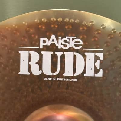 Immagine Paiste Rude 17" Wild Crash Cymbal 1350 Grams - 2