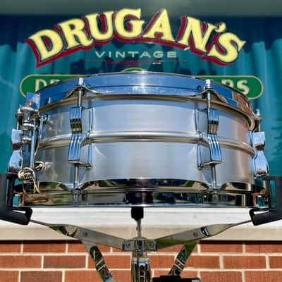 1966 Ludwig 5x14 Acrolite No. 404 Snare Drum *CLEAN* image 9