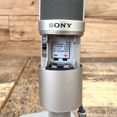 Sony ECM-56F Microphone with Sony A-25 Table Stand image 12
