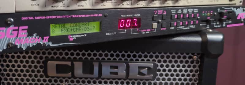 ART SGE Mach II Rackmounted Guitar Effects Unit image 1