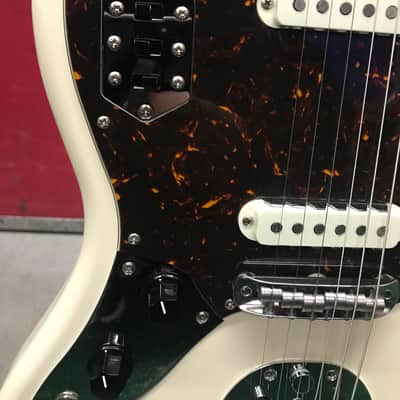 Lefty Left Handed Fender Jaguar Olympic White - Aquabats owned - image 4