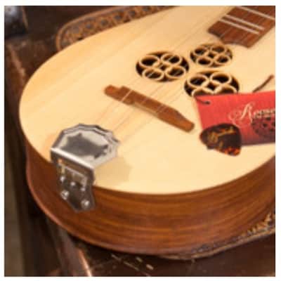 Roosebeck DMWR | Wildwood Dulcimer Rosewood with 3 Round Openings, Flat Pegbox New with Full Warranty! image 5