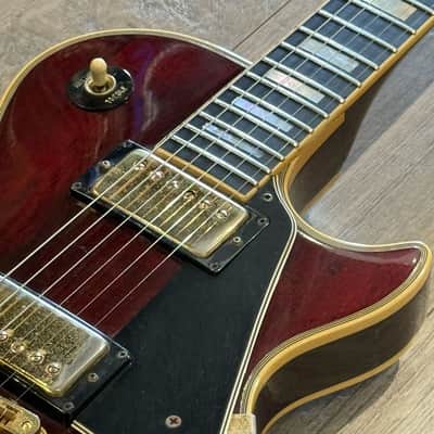 Gibson Les Paul Custom 1976 - Wine Red image 6