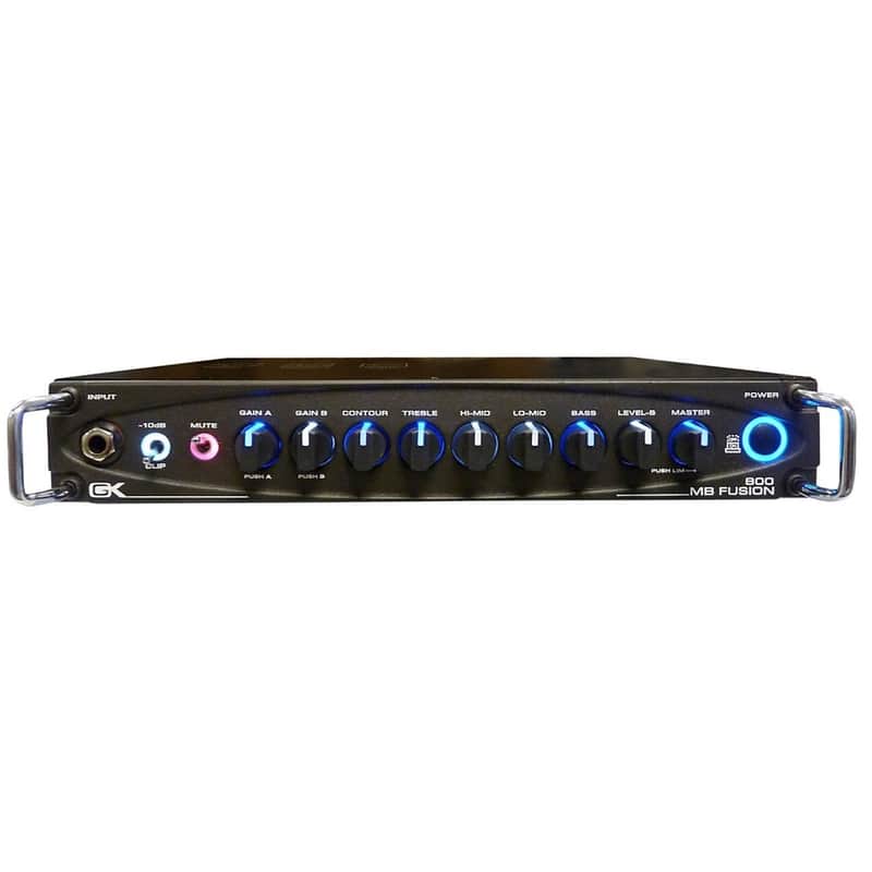 Gallien-Krueger MB Fusion 800 Ultra-Light 800W Tube Preamp Bass Head image 1