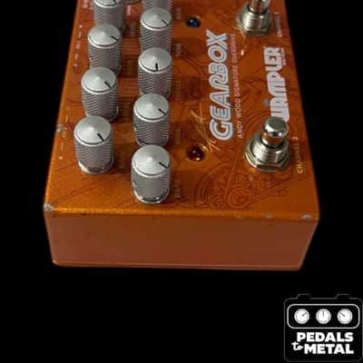 Wampler  Gearbox - Andy Wood Signature Overdrive  2021 - Orange - X18674 image 4