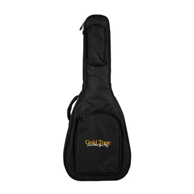 Gold Tone The Dread Acoustic-Electric All Solid Wood Guitar with Bag (Satin Natural) image 9