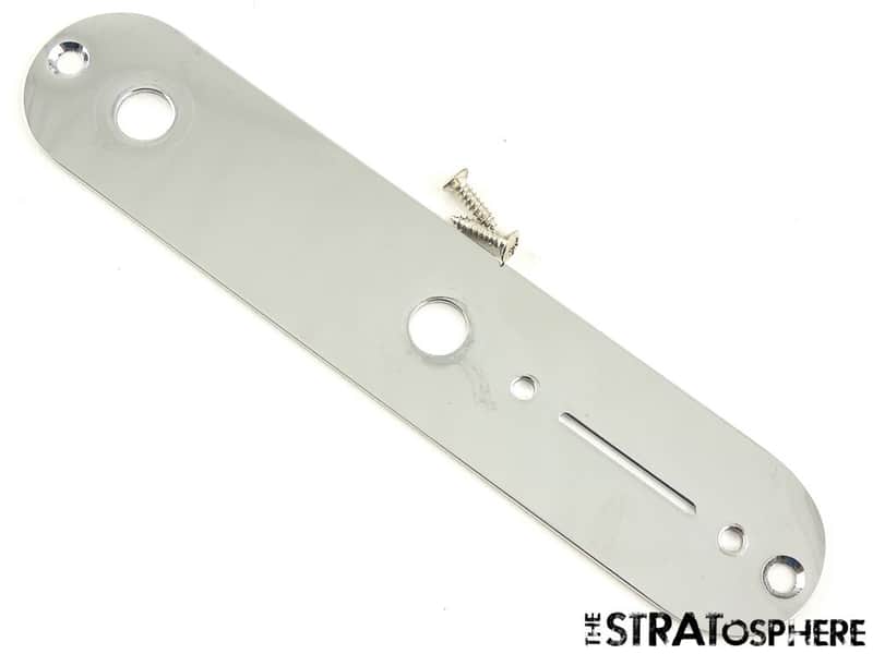 Fender Squier Affinity Series Tele, CONTROL PLATE, Telecaster Chrome image 1