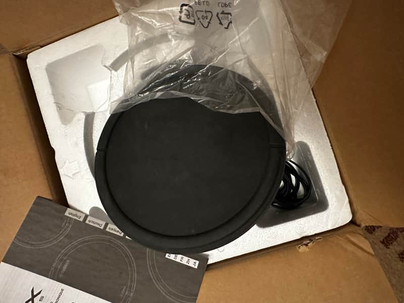 Yamaha TP70S 3-Zone 7.5" Electronic Drum Pad 2013 - Present - Black image 1