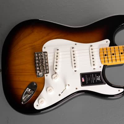 Fender 70th Anniversary American Vintage II 1954 Stratocaster - Two Color Sunburst image 1