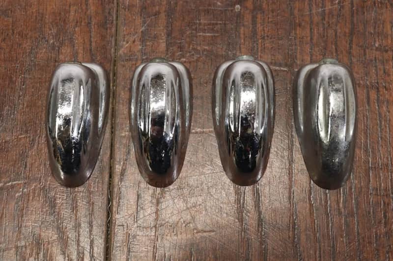Unbranded Chrome Tom Drum Lugs 4pk image 1