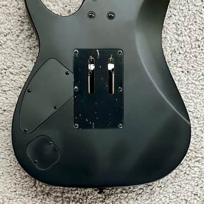 Ibanez RG Iron Label Electric Guitar Flat Black, Model RGRB620BKF image 4