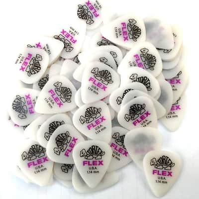 Dunlop Guitar Picks Flex Standard 72 Pack 1.14mm Extra Heavy (428R1.14) image 1