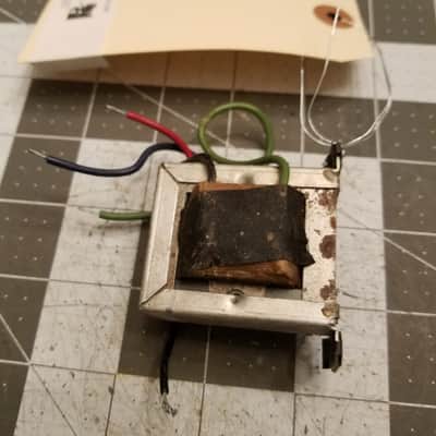 Woodward Schumacher 1190:1 [9500 Ohms] Silvertone B80-15-1C Vintage Output Transformer OT Tested Tube Amp Audio image 2