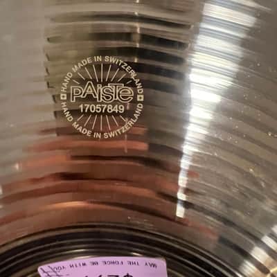 Paiste 18" Signature Precision Heavy Crash Cymbal 2013 - Present - Traditional image 5