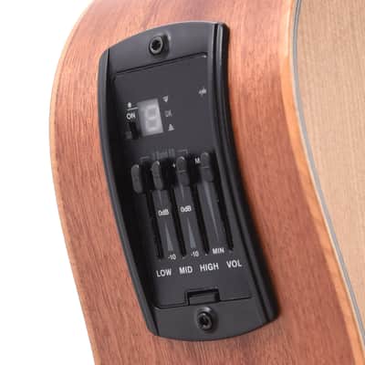 Taylor GS Mini-e Bass Torrefied Sitka/Sapele Natural ES-B image 9