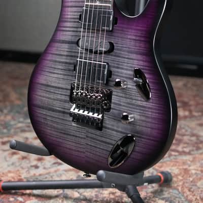 PRS SE Herman Li Signature Chleo Electric Guitar - Charcoal Purple Burst with Gig Bag image 4