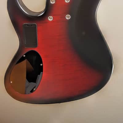 Maruszczyk Elwood X 5a-24+ 2016 'Red burst' Flame Maple Top & Back image 10