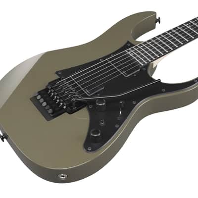 Ibanez RGR5130R-KM Prestige RGR Electric Guitar 6-String - Khaki Metallic + Case image 8