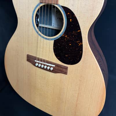 Martin 000-X2E Brazilian Auditorium Acoustic-Electric Guitar Natural w/ Gig Bag (009) image 7