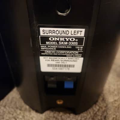 Onkyo ONKYO SK - 330 Series Bundle 5 speakers 90s - Black wood image 9