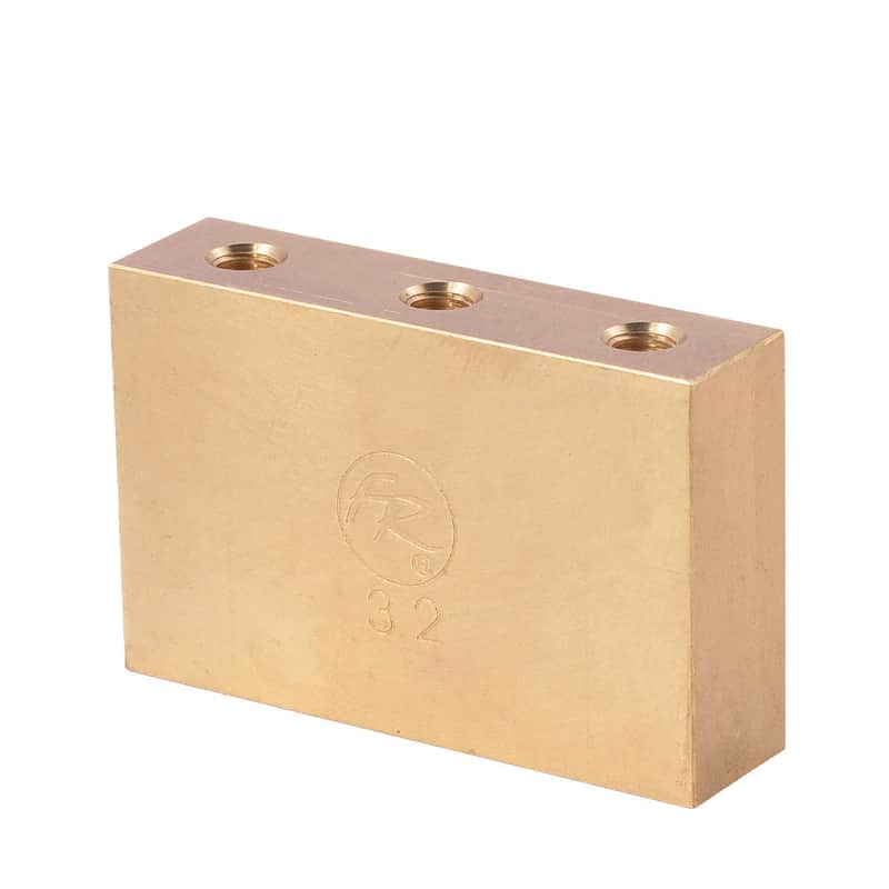 Floyd Rose FROFTB32 Fat Brass Tremolo Block image 1